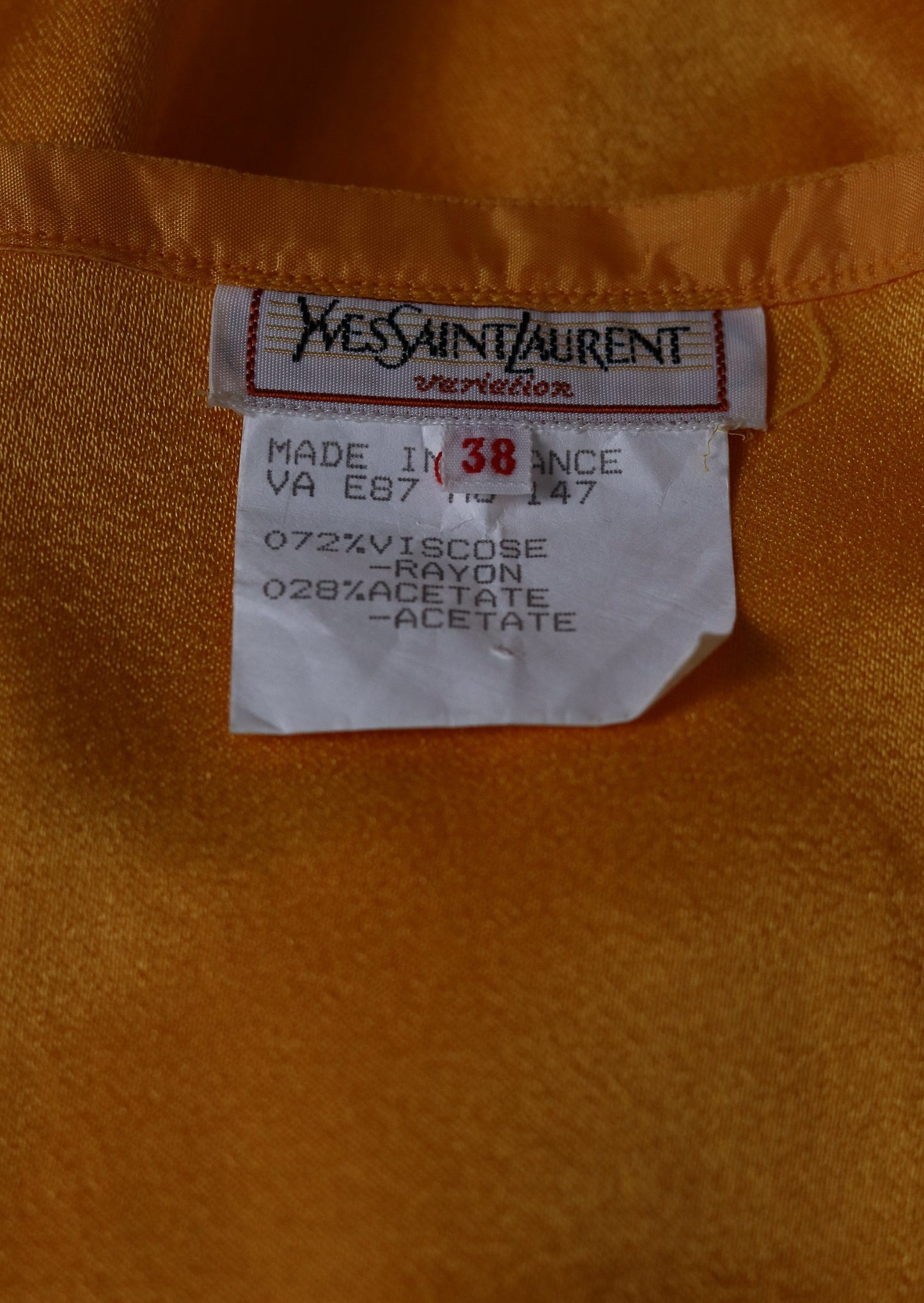 YSL blouse vintage