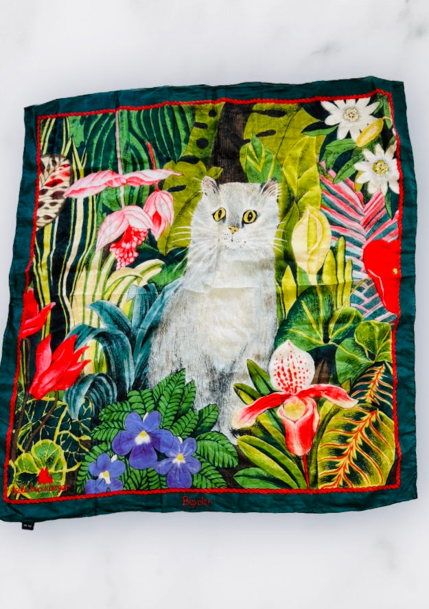 Gisela Buomberger foulard en soie
