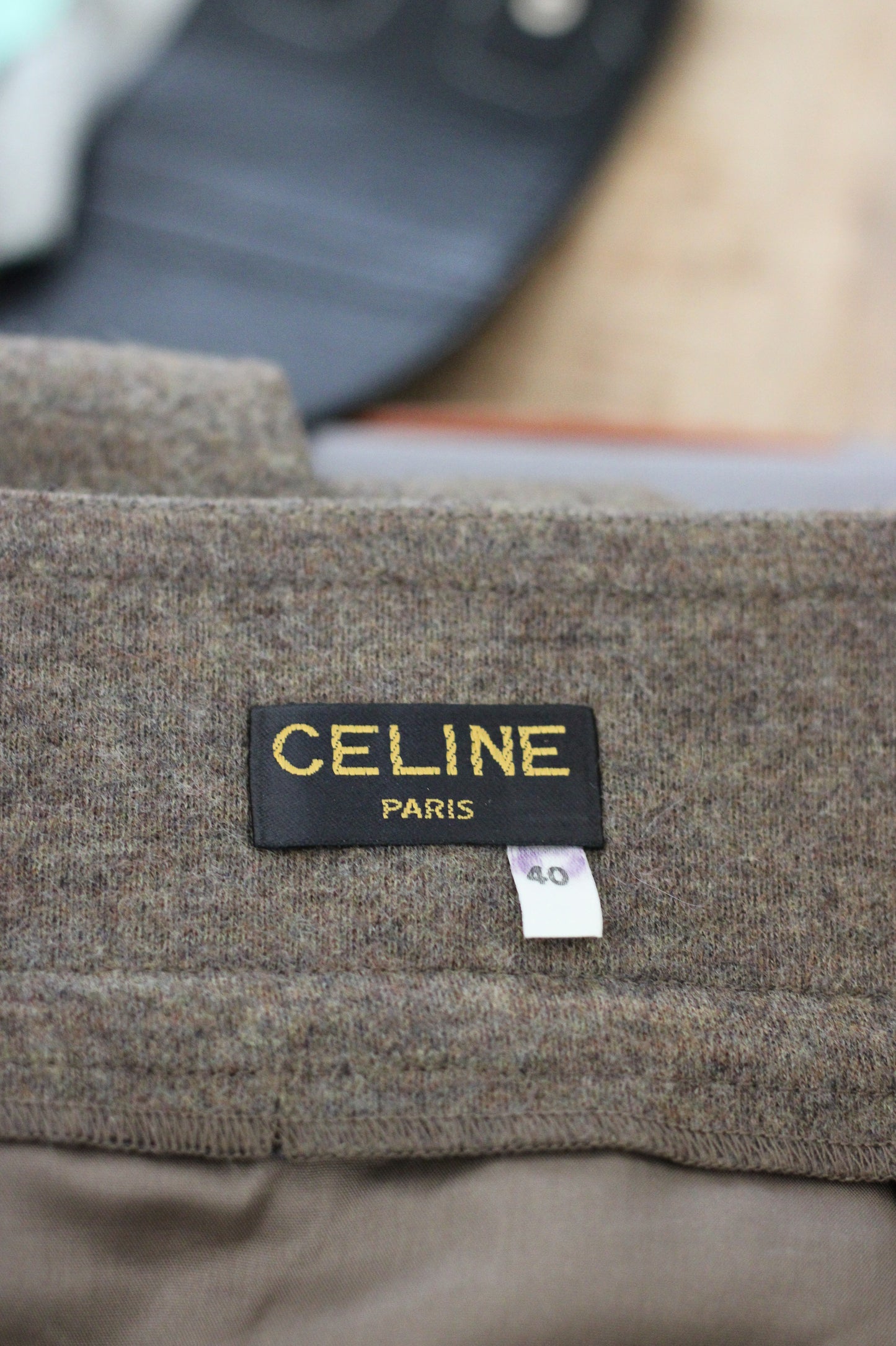 Céline Paris jupe taille haute