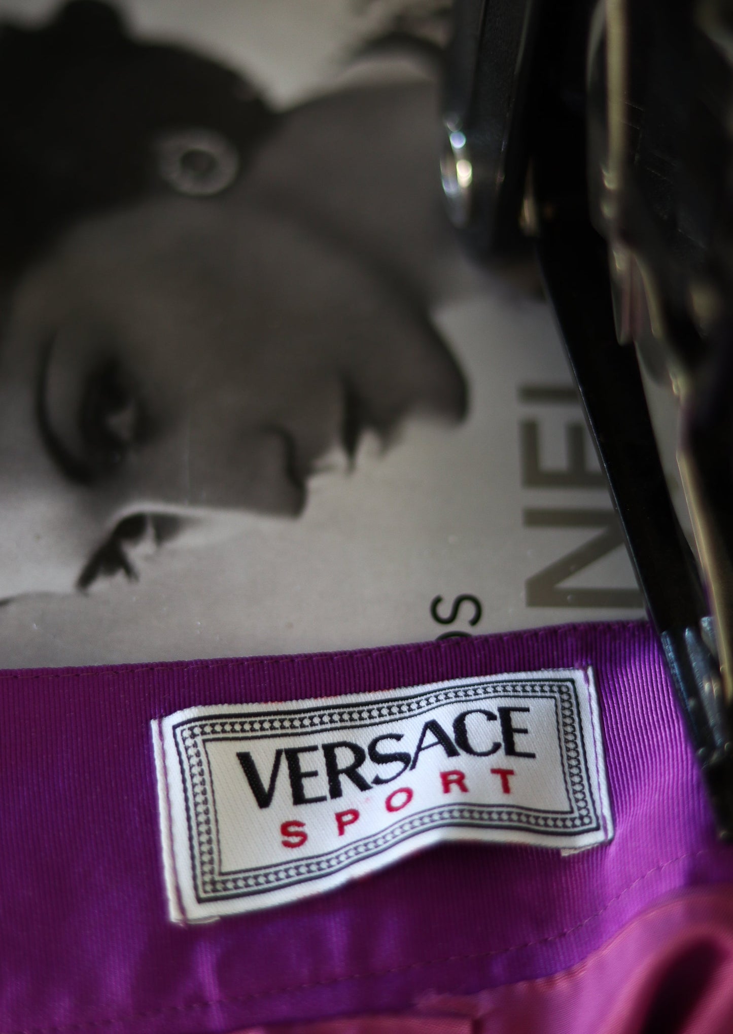 VERSACE jupe taille haute