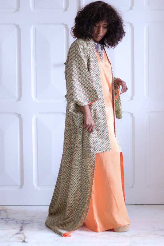 Fait main kimono à motifs