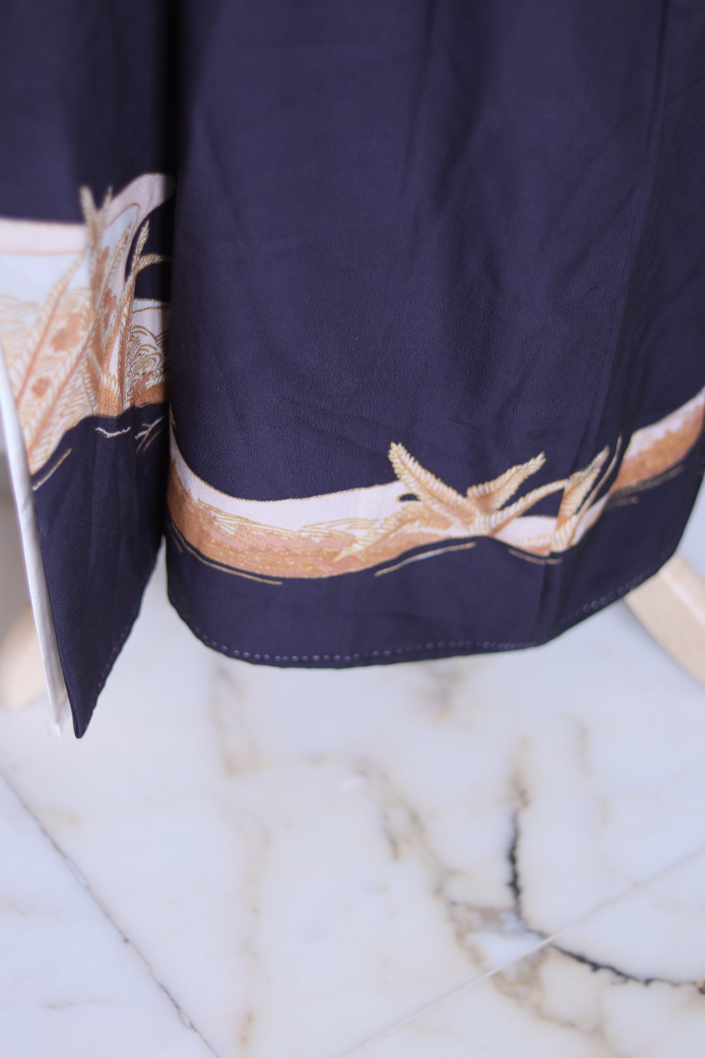 Fait main kimono en soie