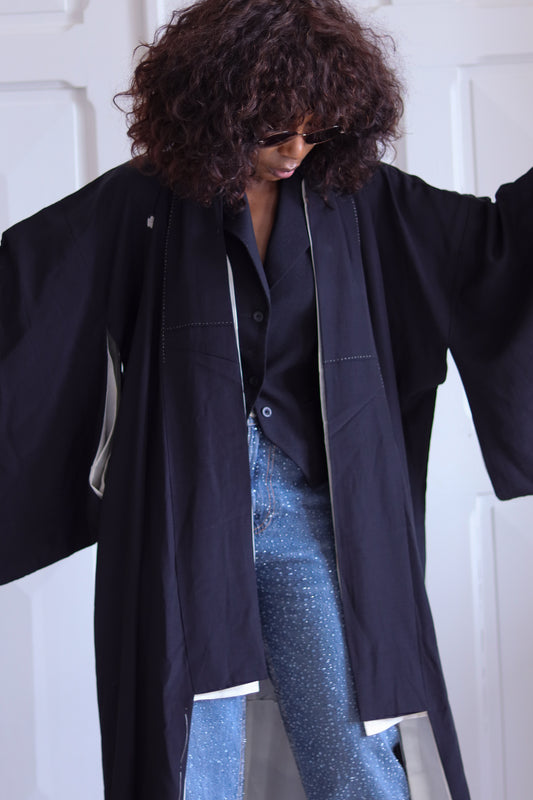 Fait main kimono en soie