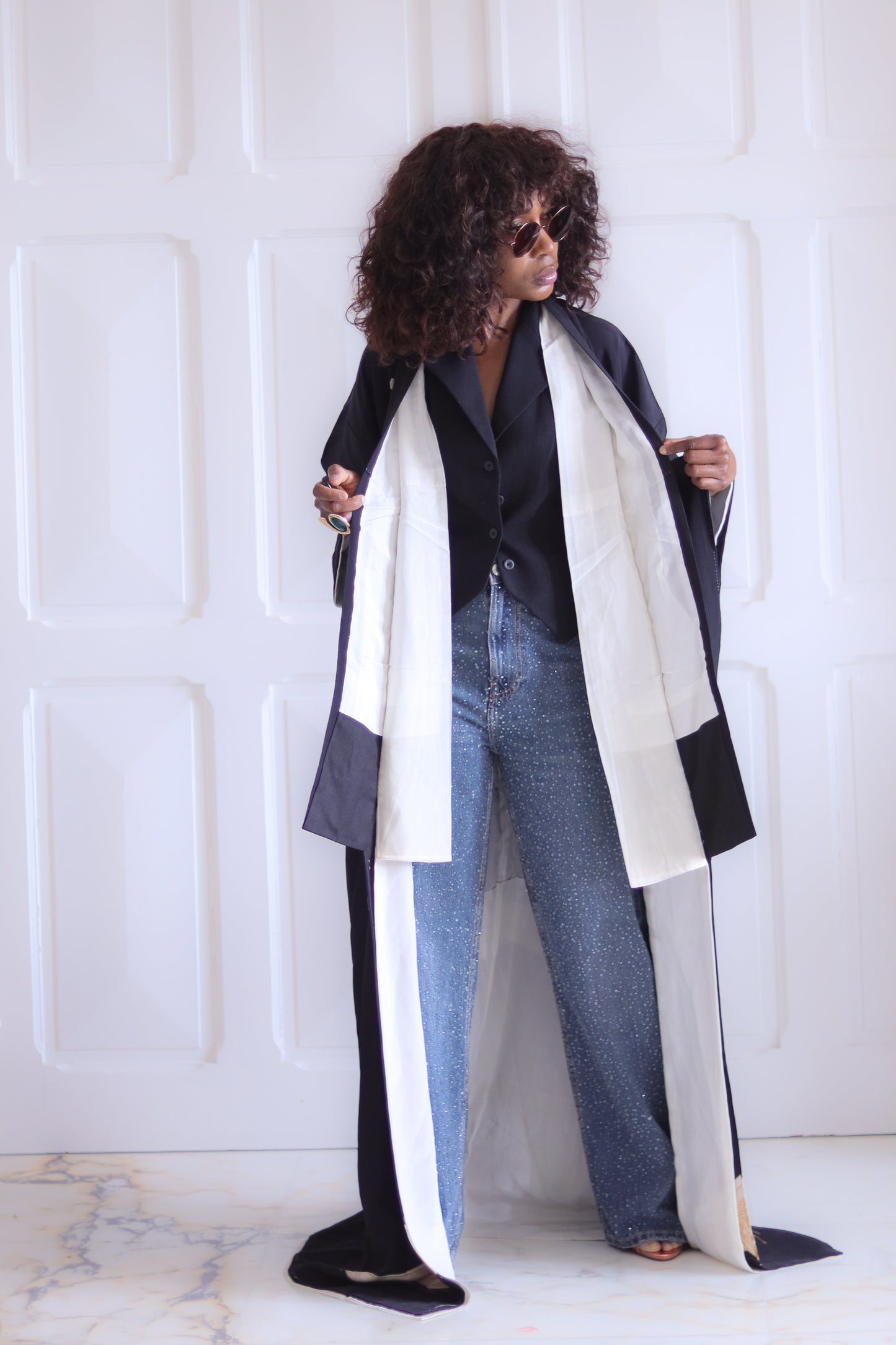 Fait main kimono en soie