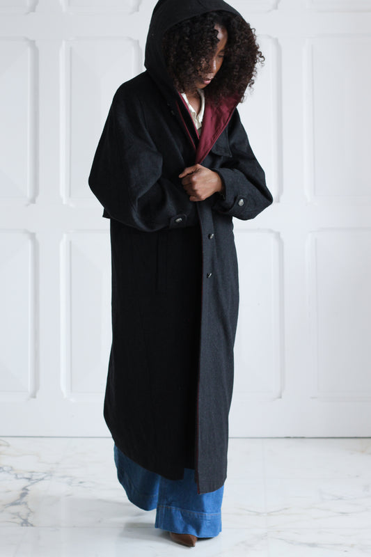 Louisoder manteau avec capuche