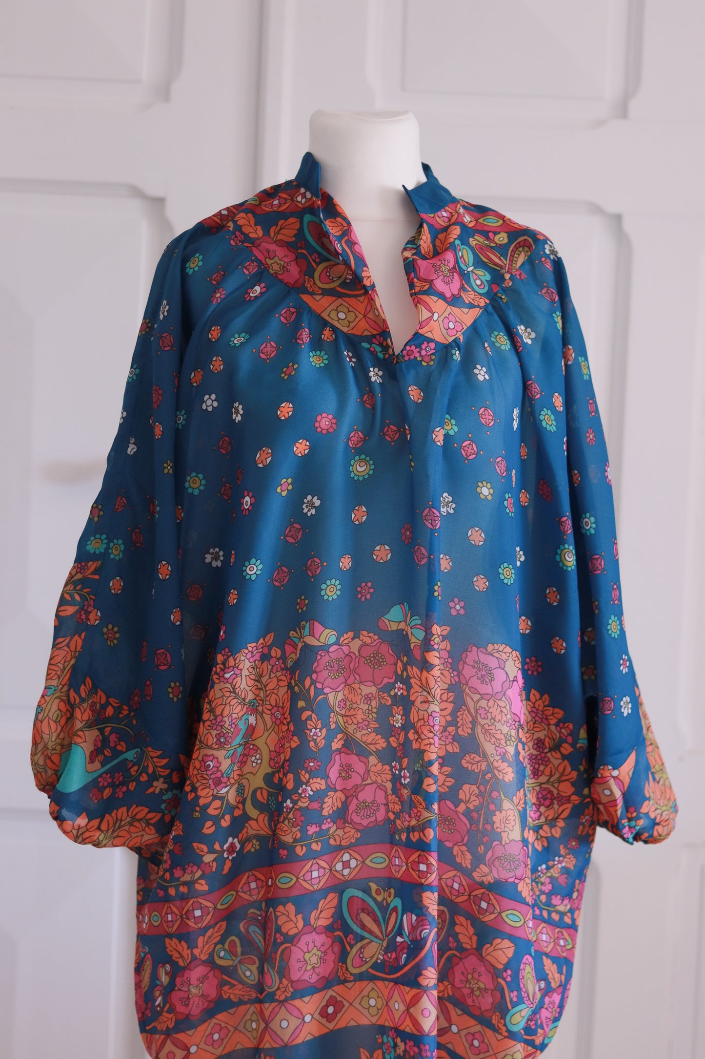 Fait main robe caftan vintage