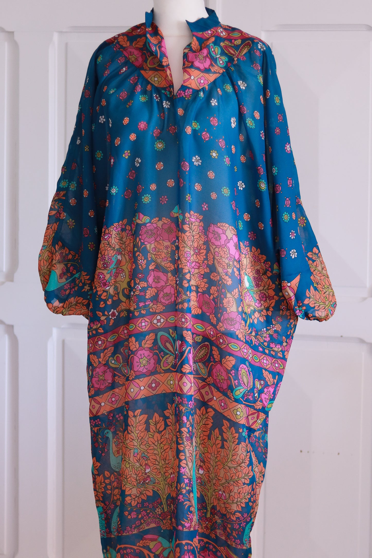Fait main robe caftan vintage