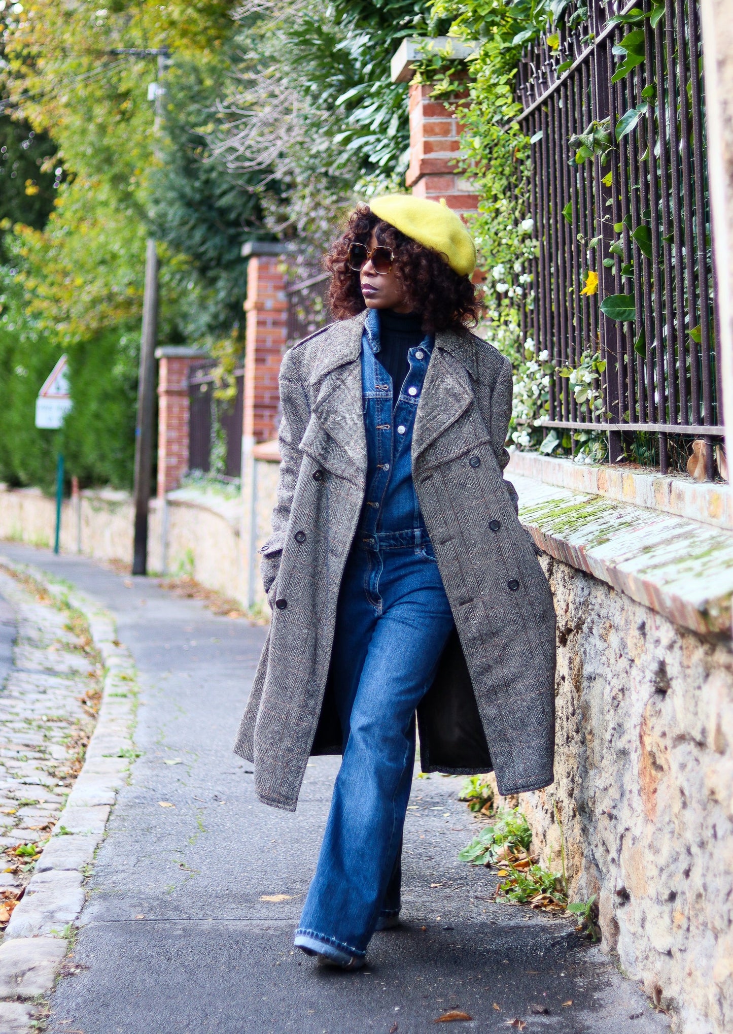 Manteau tweed Bril DP Berytin