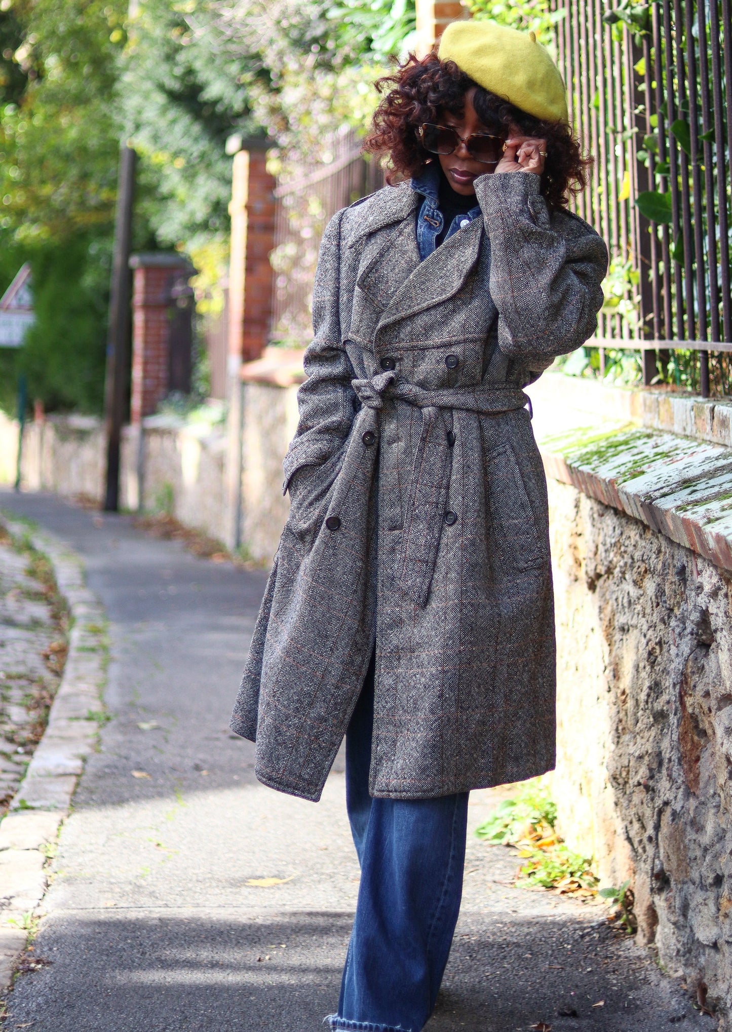 Manteau tweed Bril DP Berytin