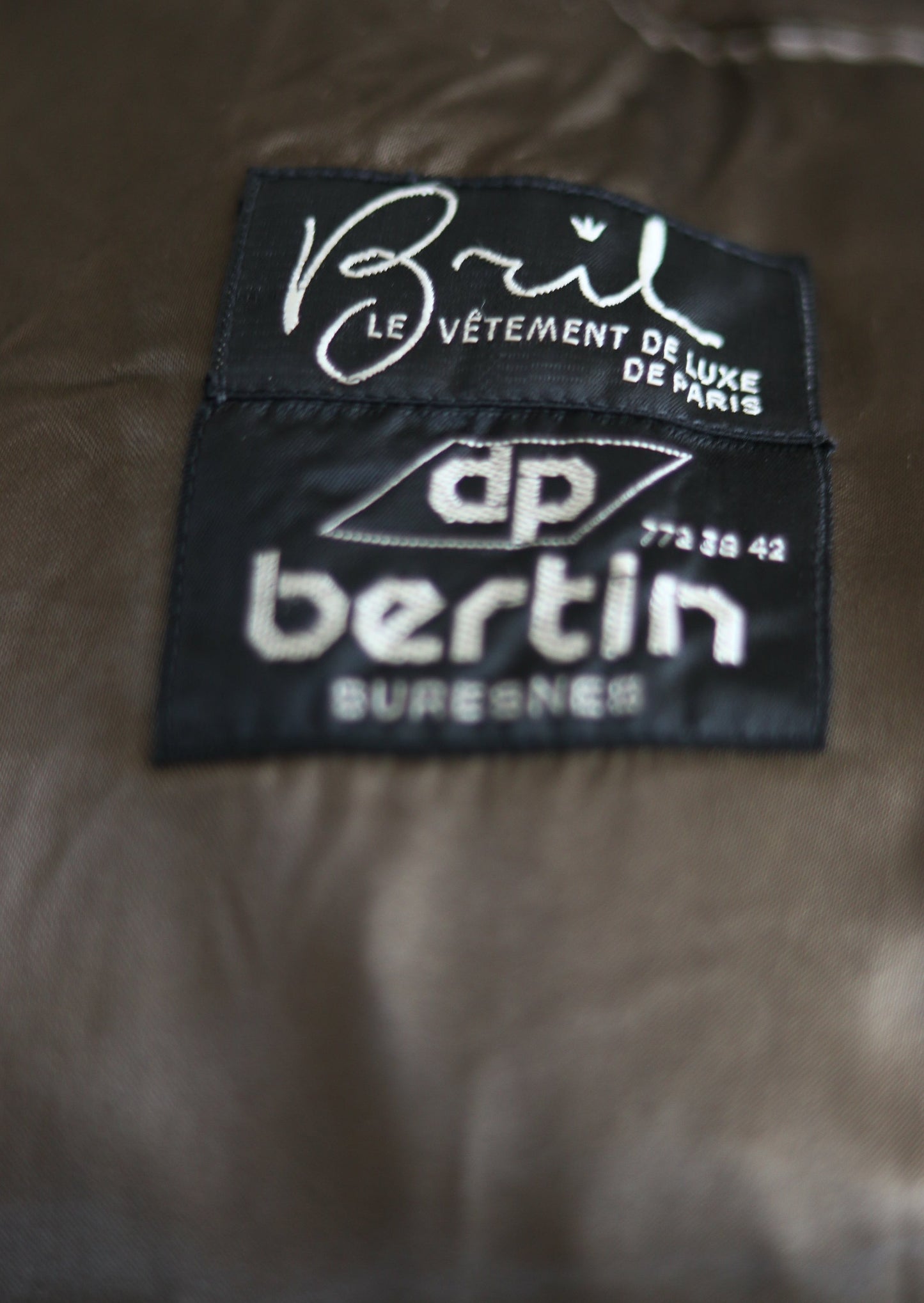Manteau tweed Bril DP Berytin