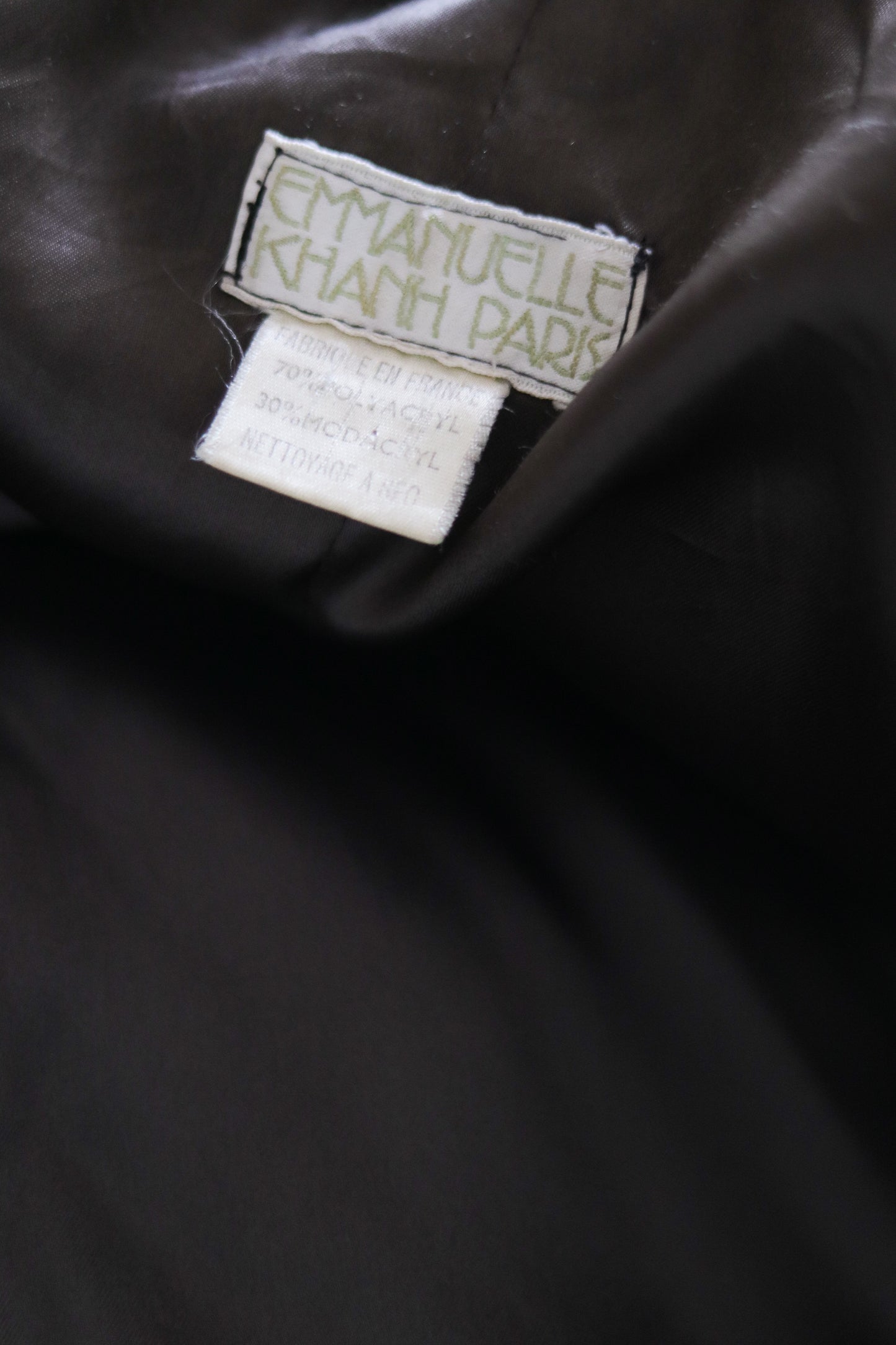 Manteau Emmanuelle Khanh