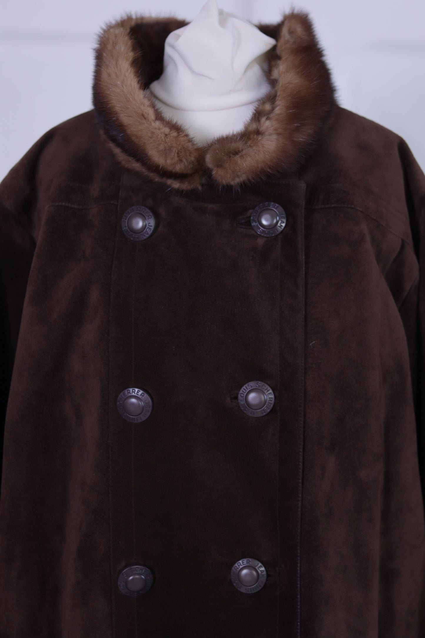 Jean Louis Sherrer manteau en daim