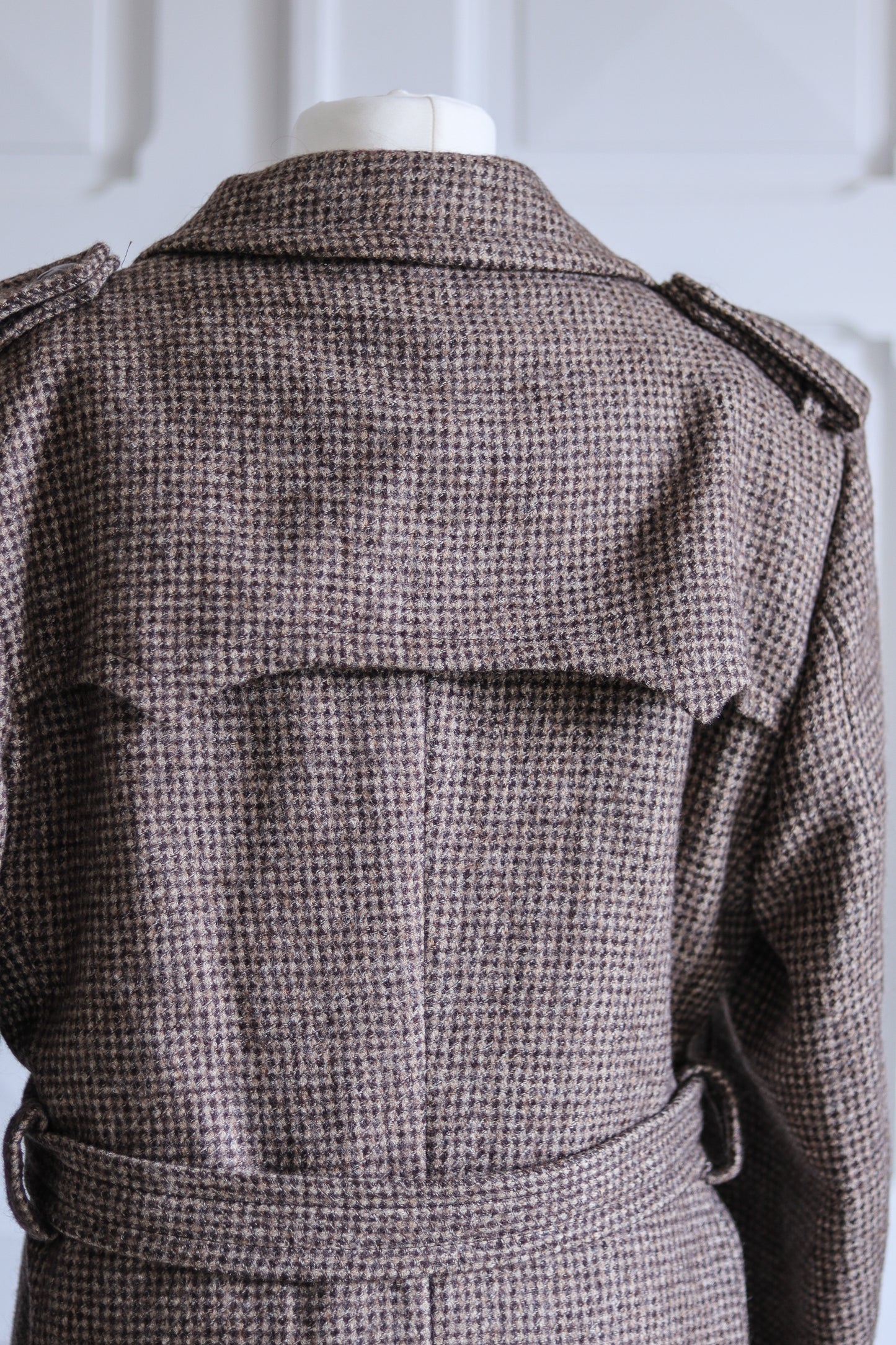 Manteau tweed années 1960