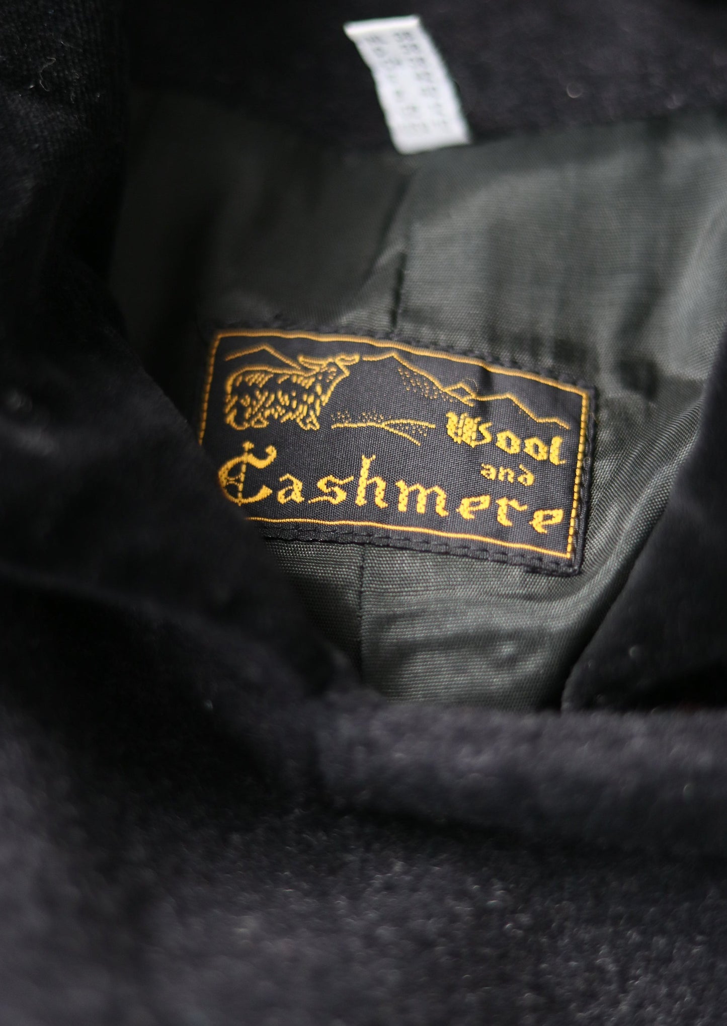 Svenska Amerika Linien manteau Cachemire et laine