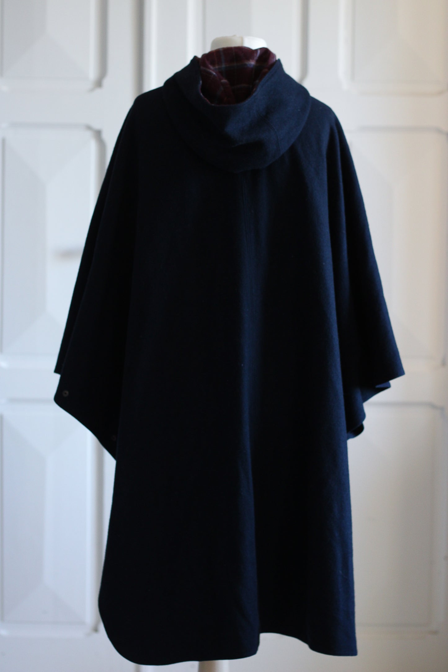 Fait main manteau cape avec capuche