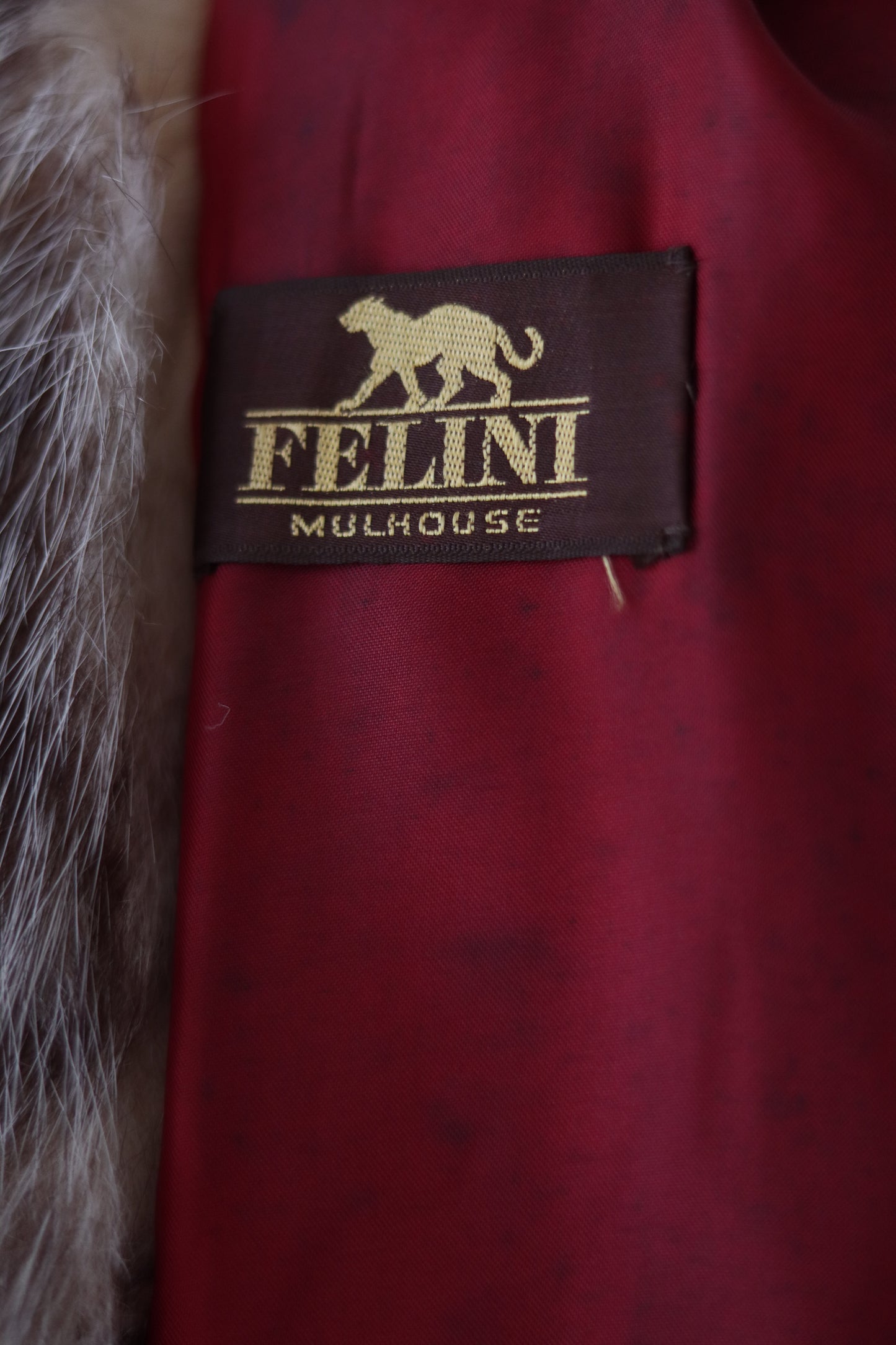 Felini manteau fourrure Mulhouse