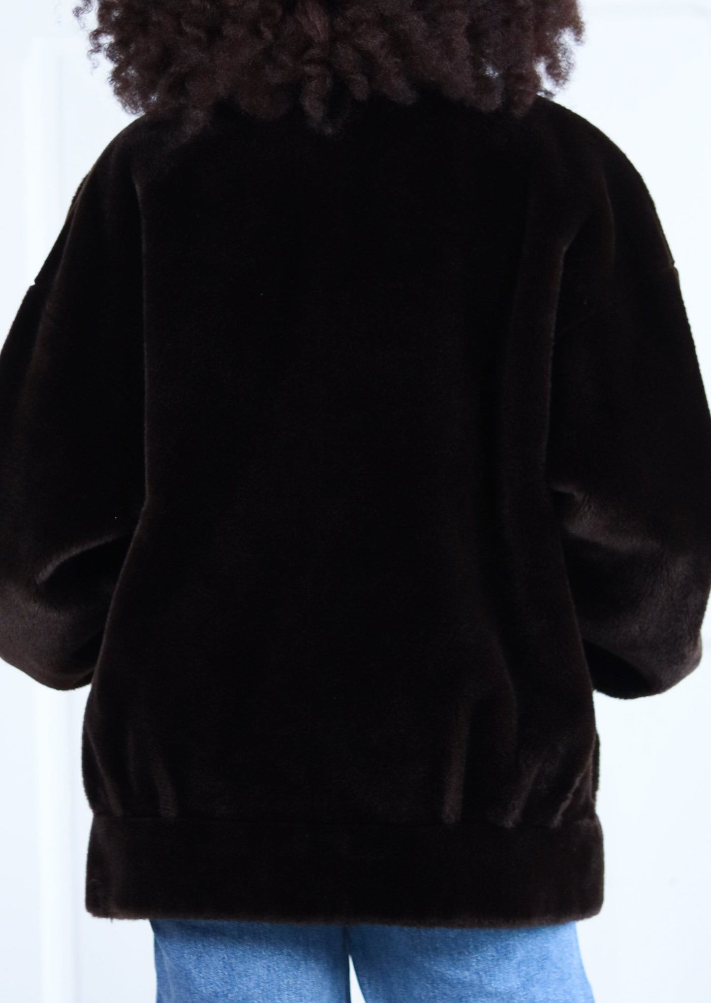 Gérard PASQUIER Manteau fausse fourrure