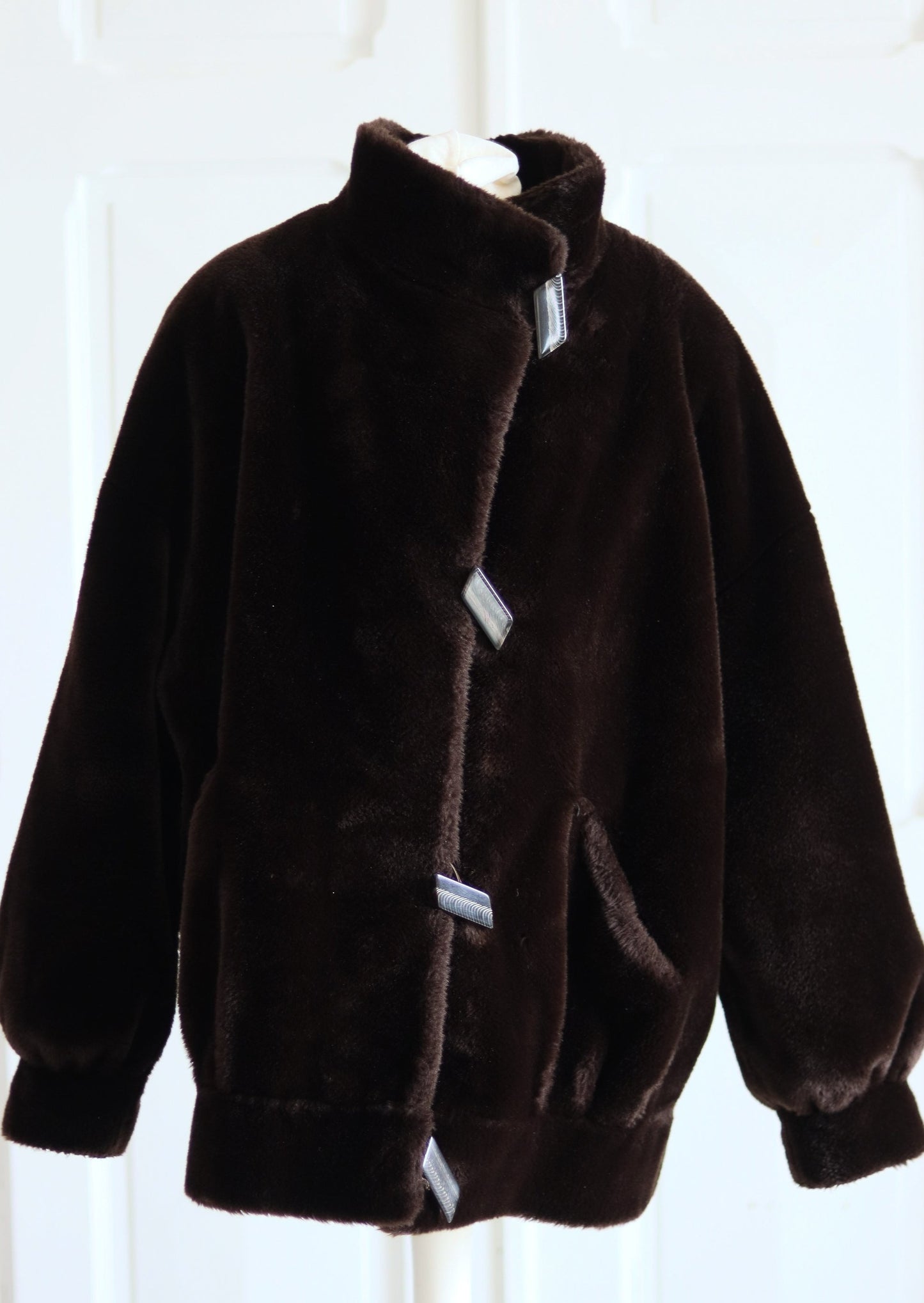 Gérard PASQUIER Manteau fausse fourrure