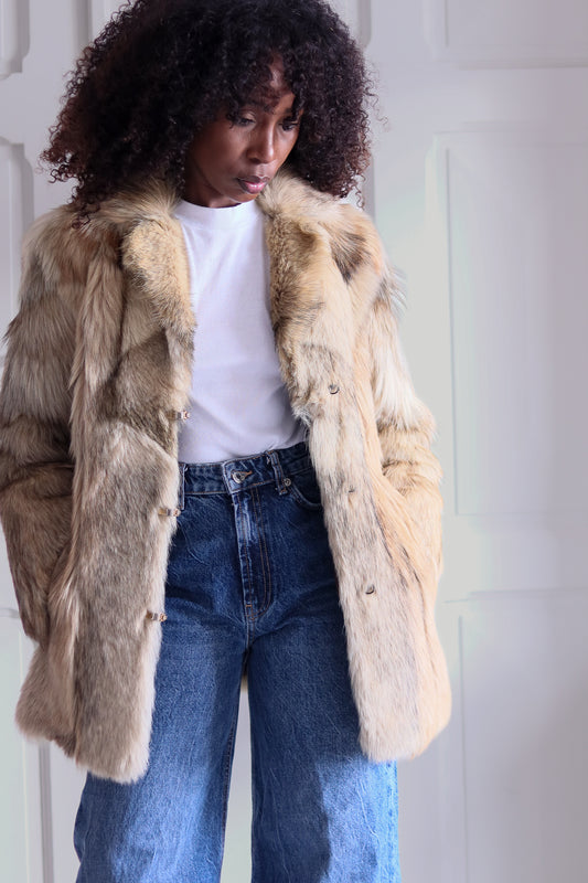 Lucien Toscani veste en fourrure