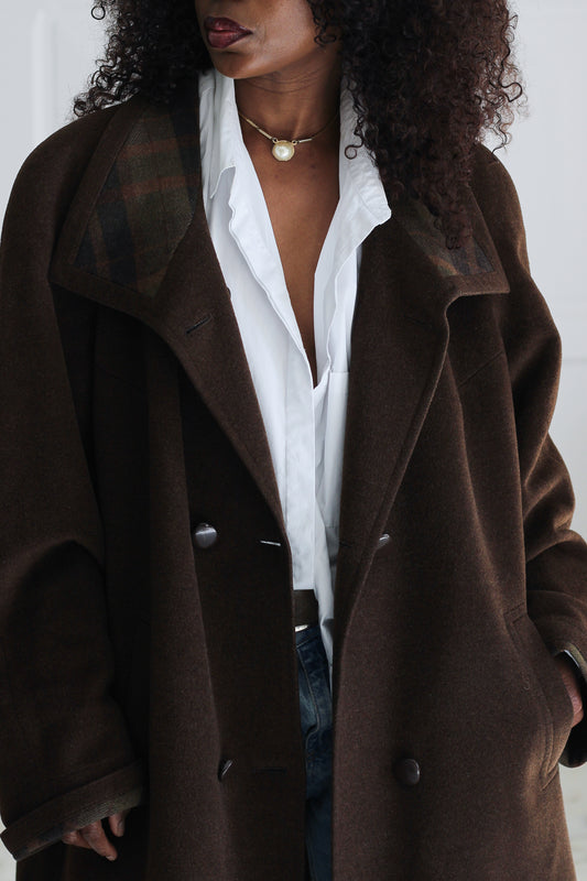 Franck & Fils manteau en laine et cachemire