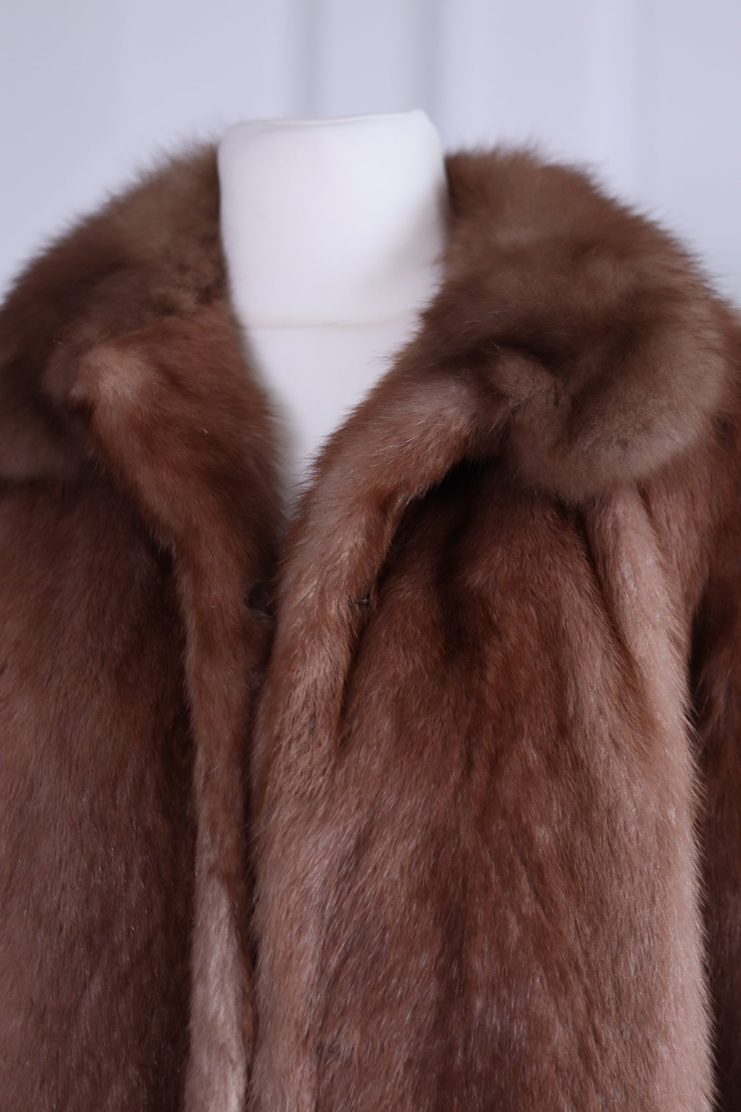 Manteau vintage en vison