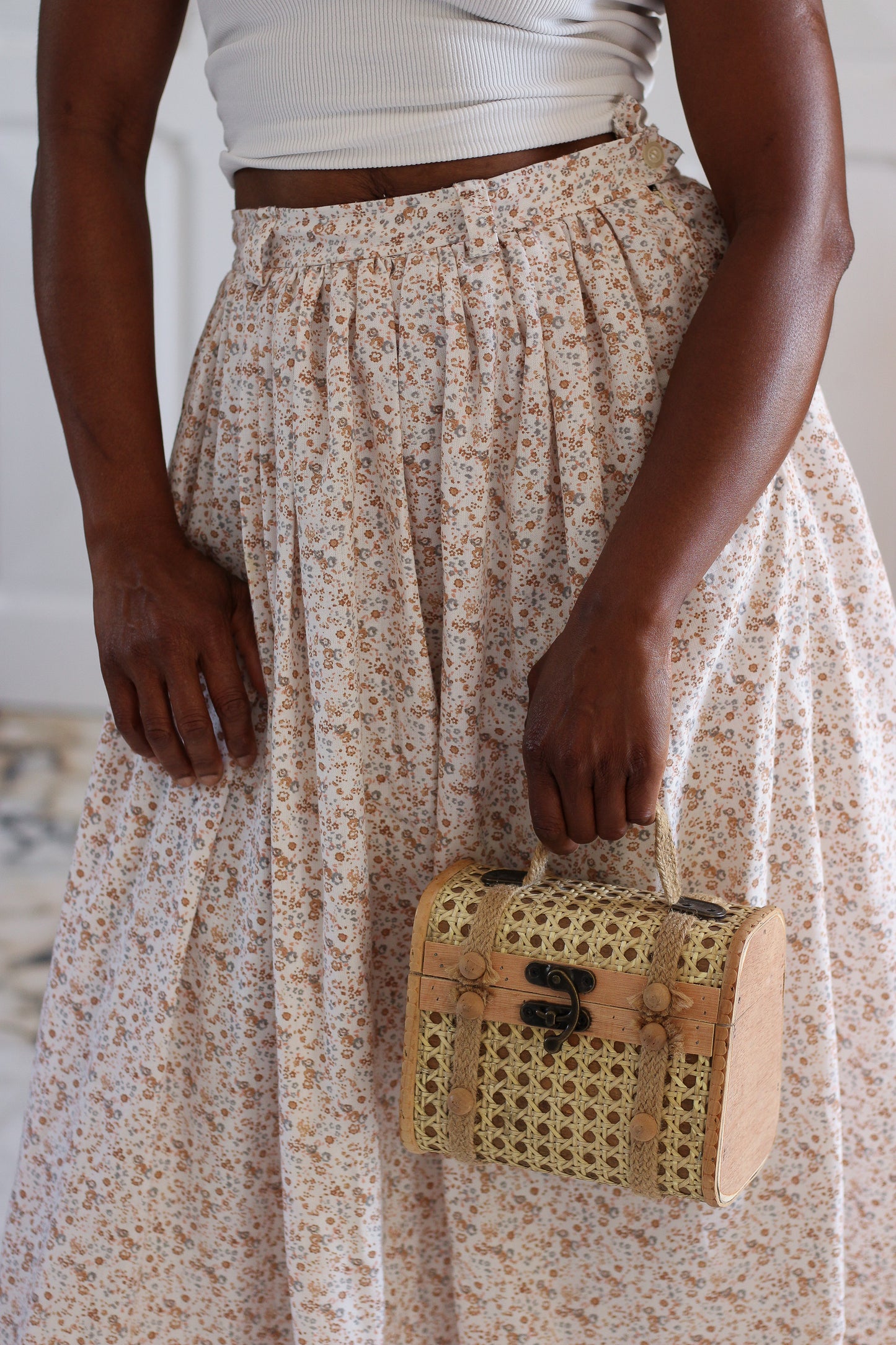 Mini sac à main en osier naturel (Copie)