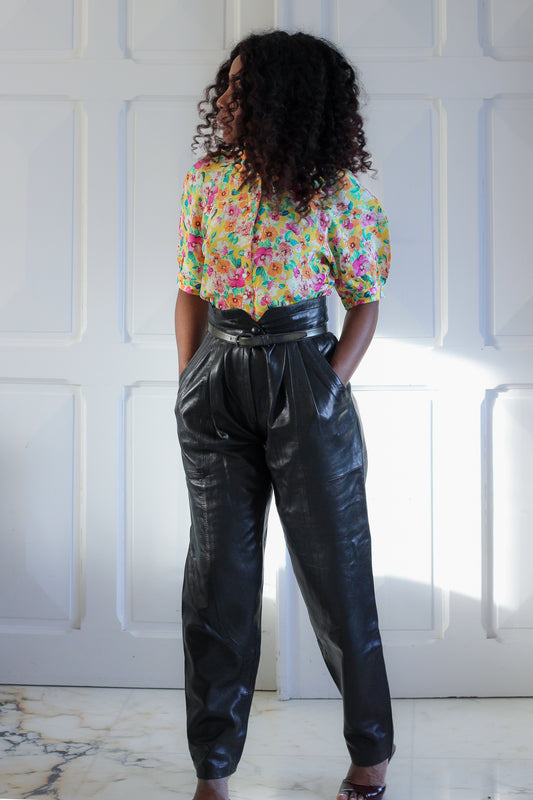 Ranah pantalon cuir