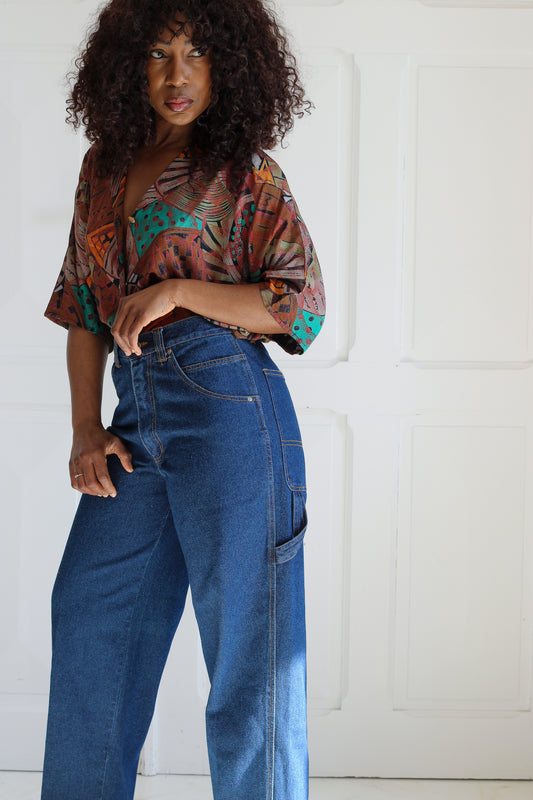 Plugg pantalon jean années 1990