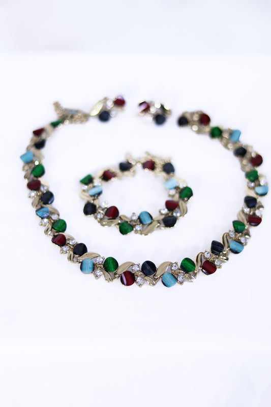 Parure bijoux vintage