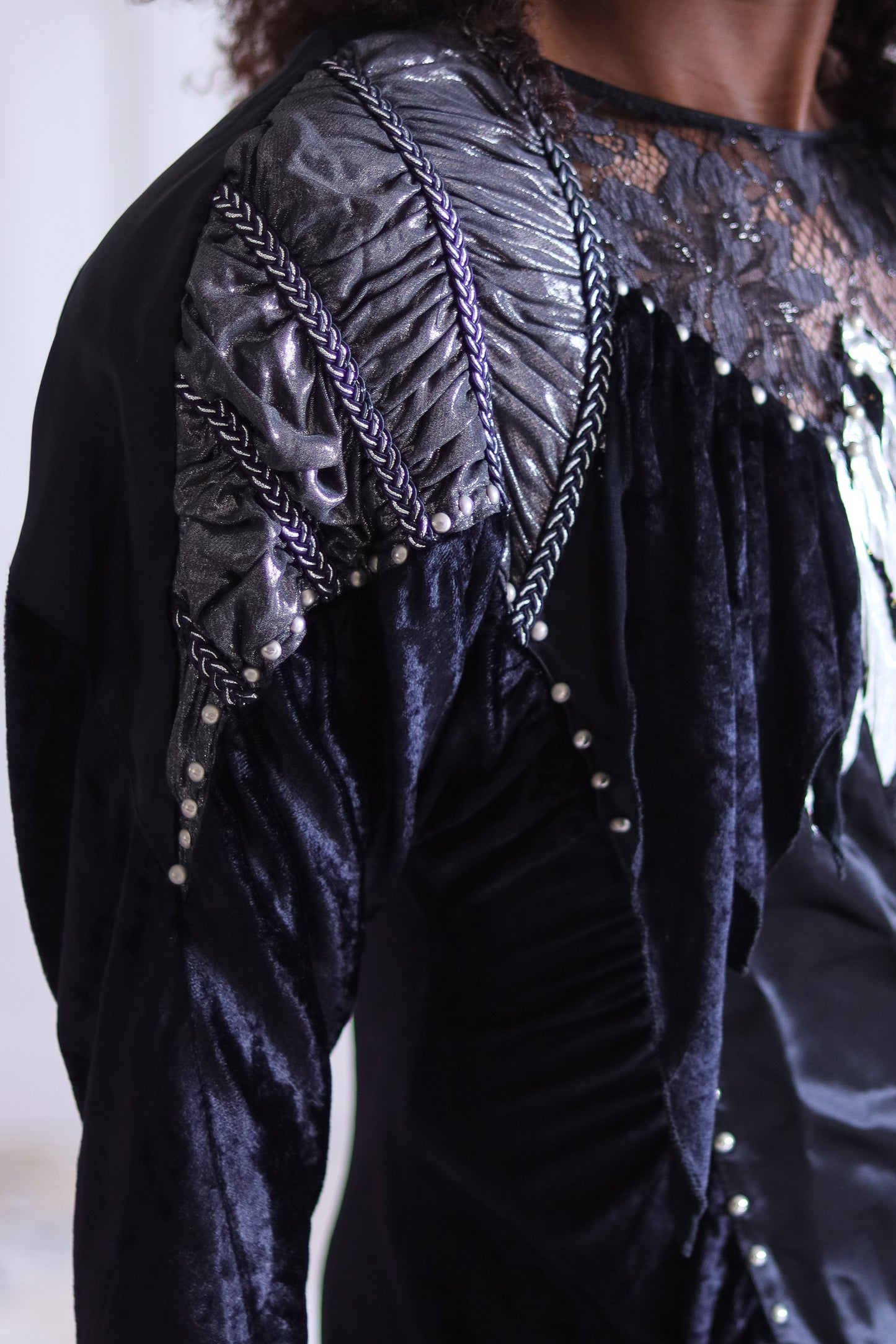 Pati Pat robe baroque en soie