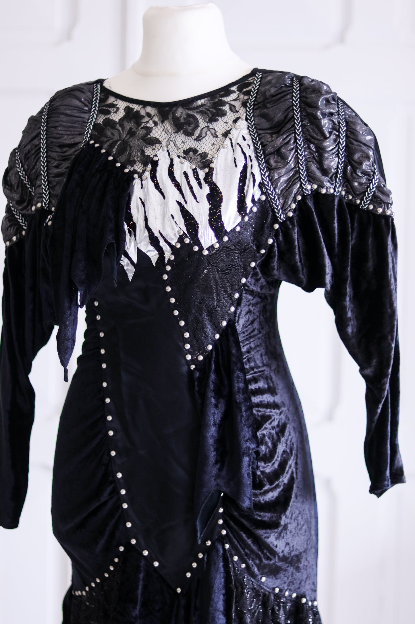 Pati Pat robe baroque en soie