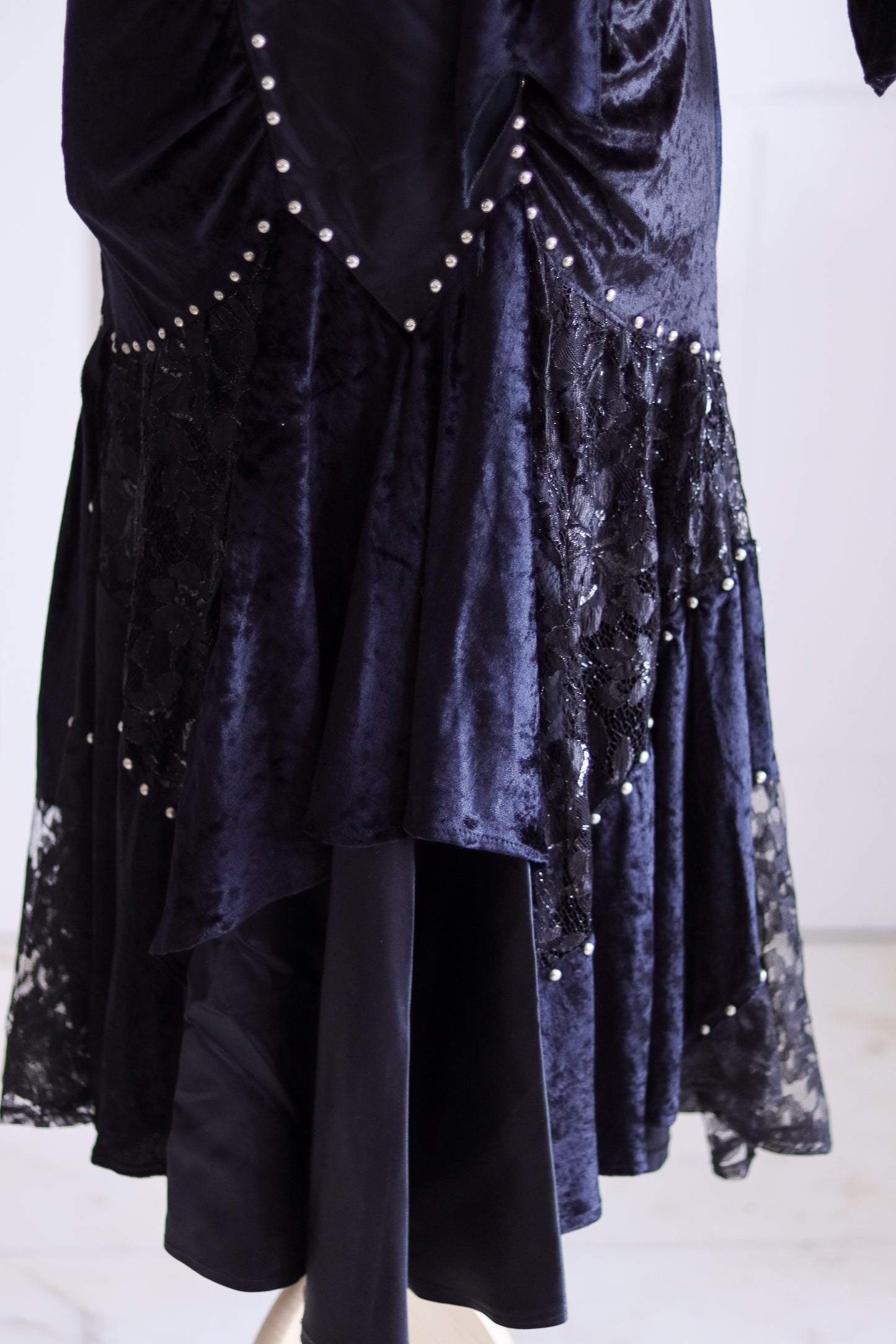 Pati Pat robe baroque en soie