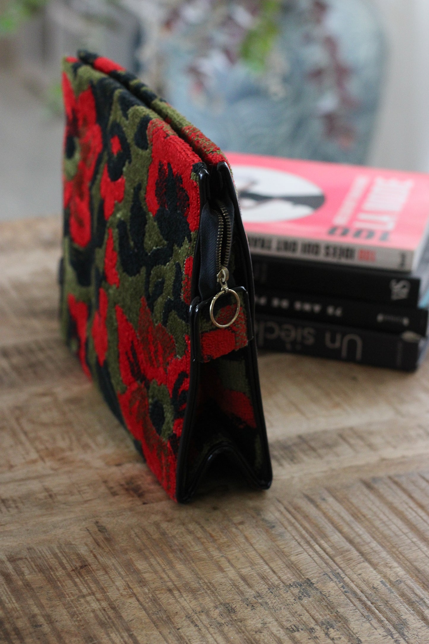 Pochette trousse de toilette tapissée