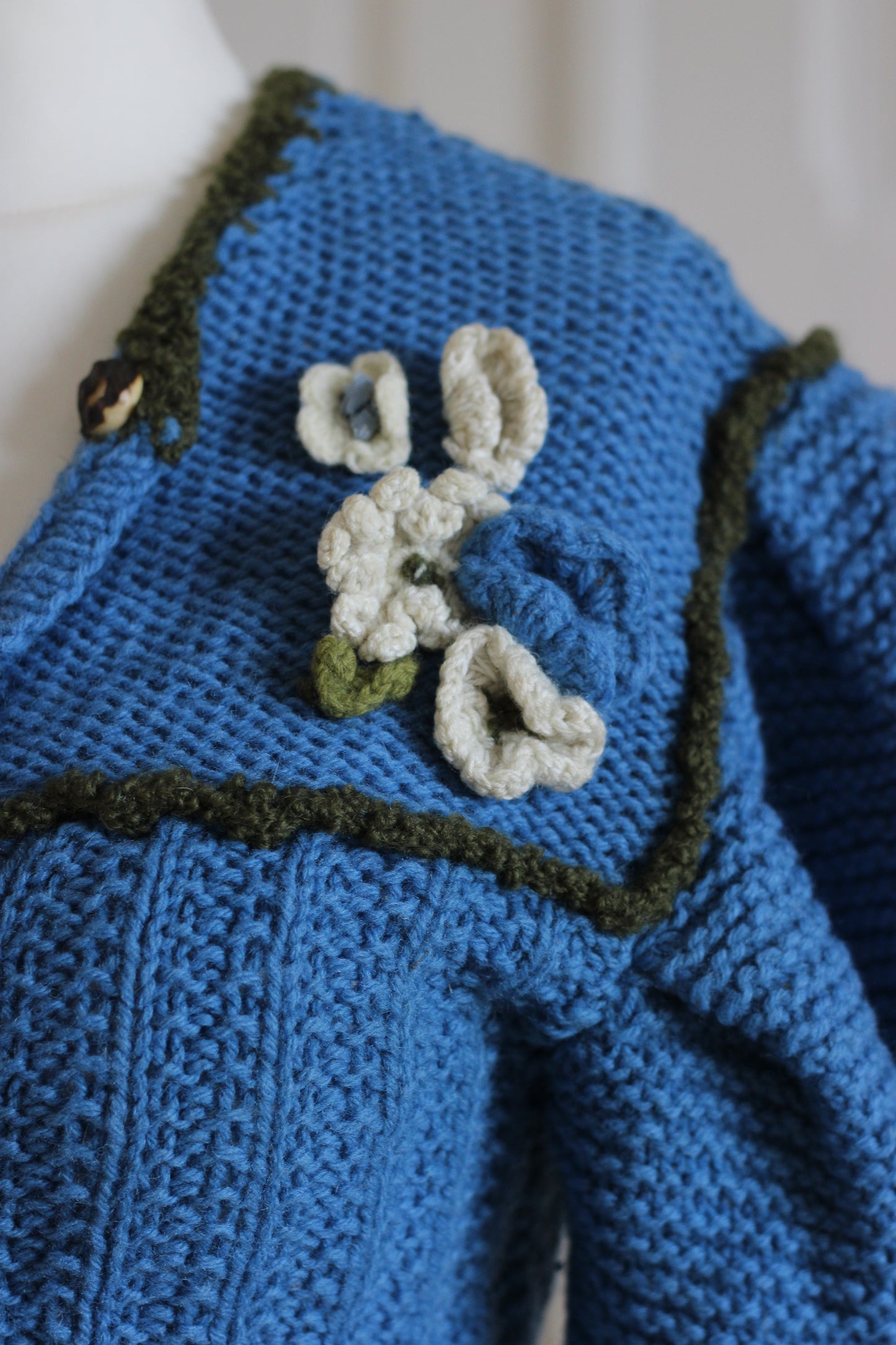 Fait main cardigan tricot