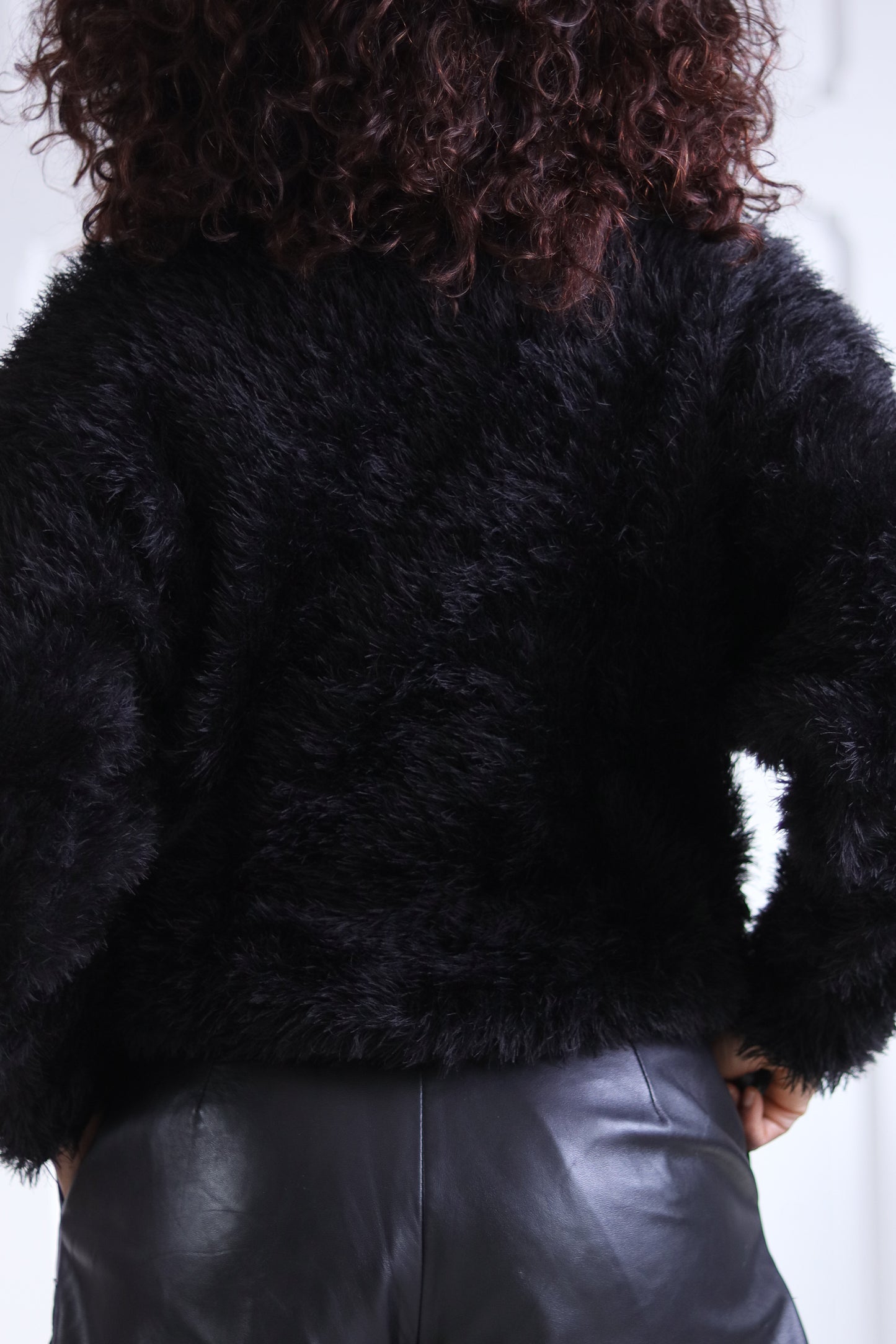 Pull tricot fait main