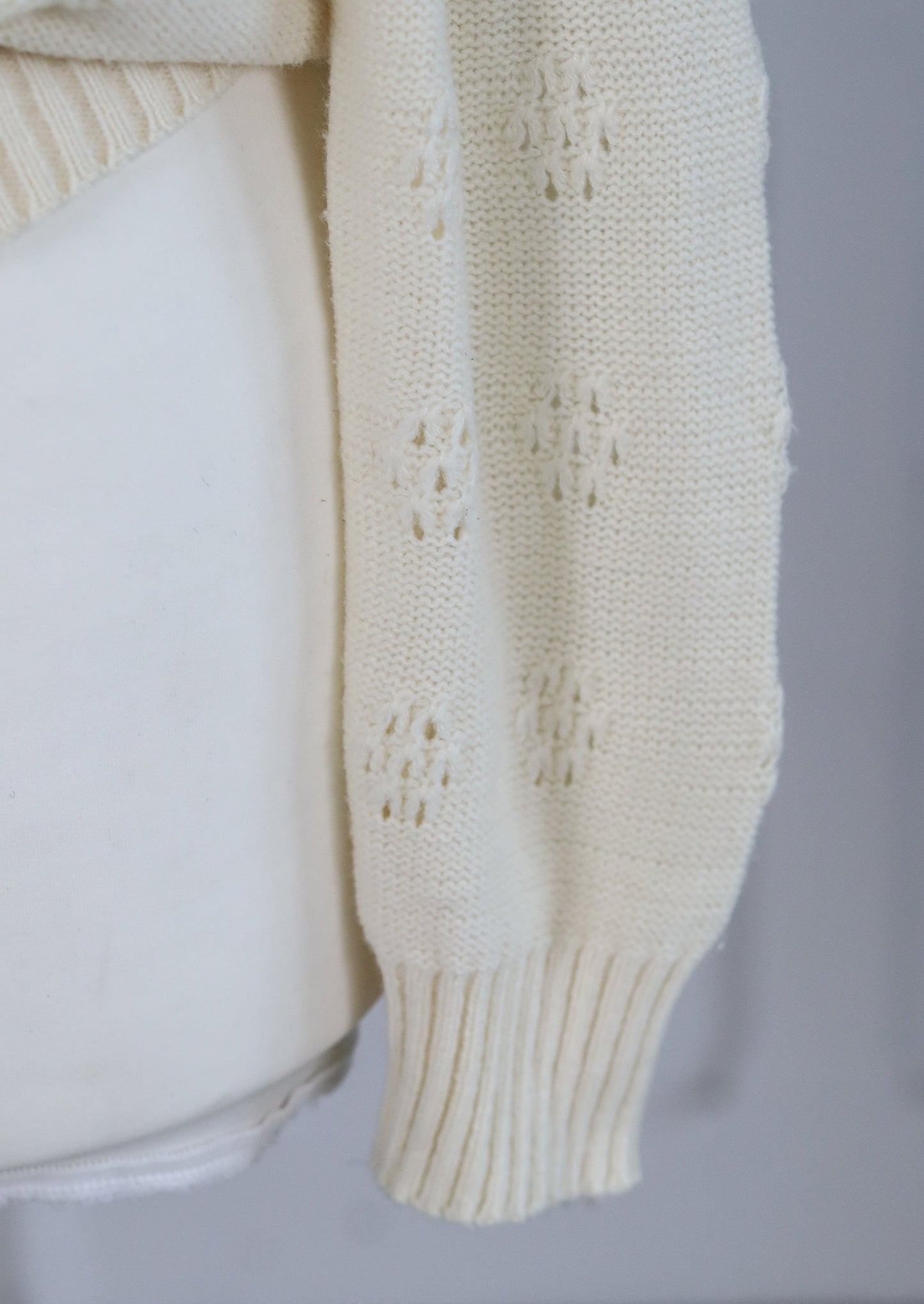 FAIT MAIN tricot vintage 1950