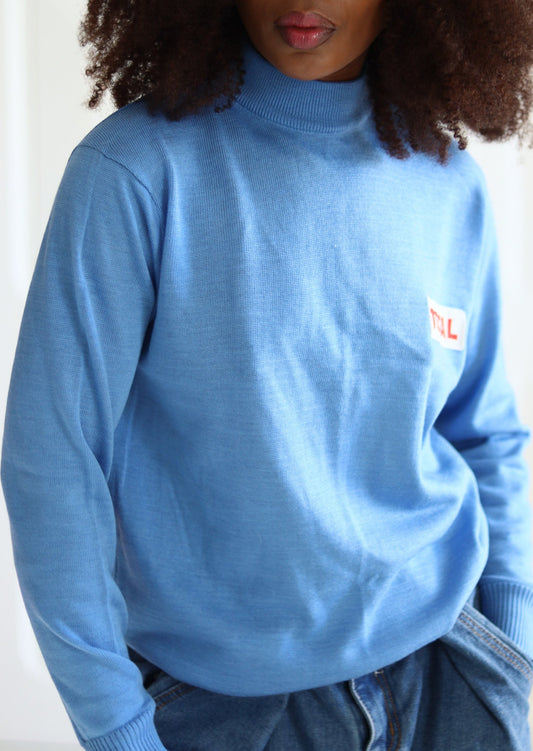 TOTAL pull tricot vintage