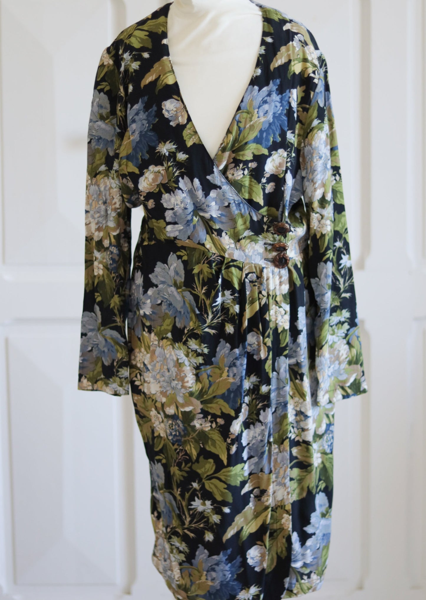 Thérèse BAUMAIRE robe fleurie
