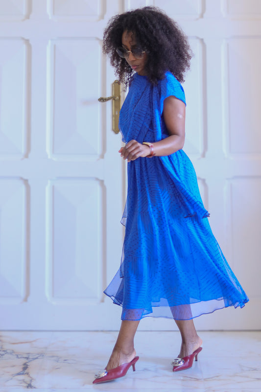 Jean Biolay robe fluide