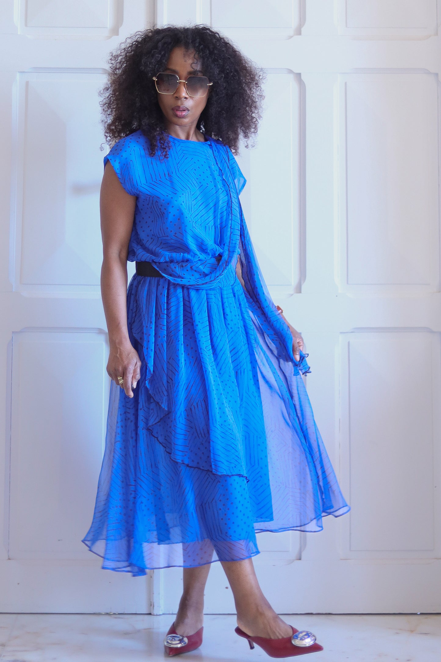 Jean Biolay robe fluide