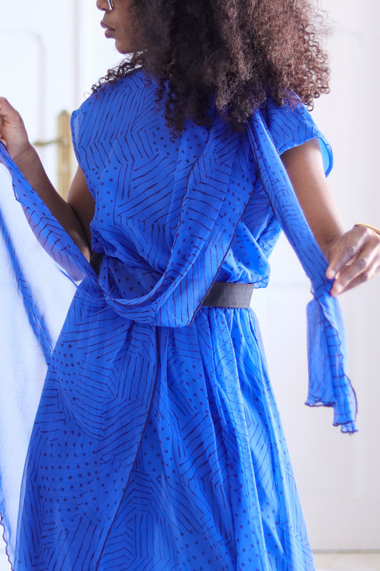 Jean Biolay robe fluide