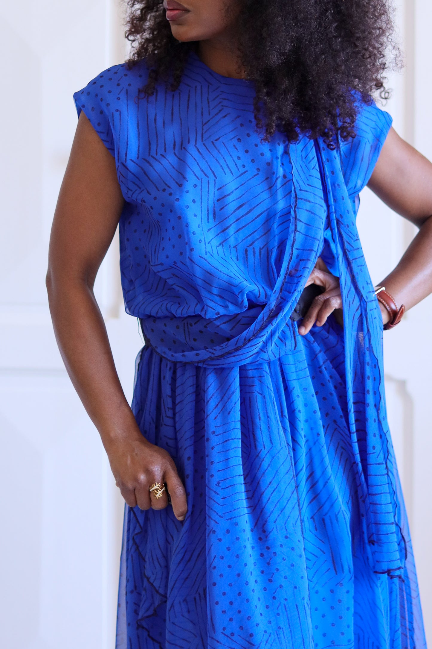 Jean Biolay robe fluide