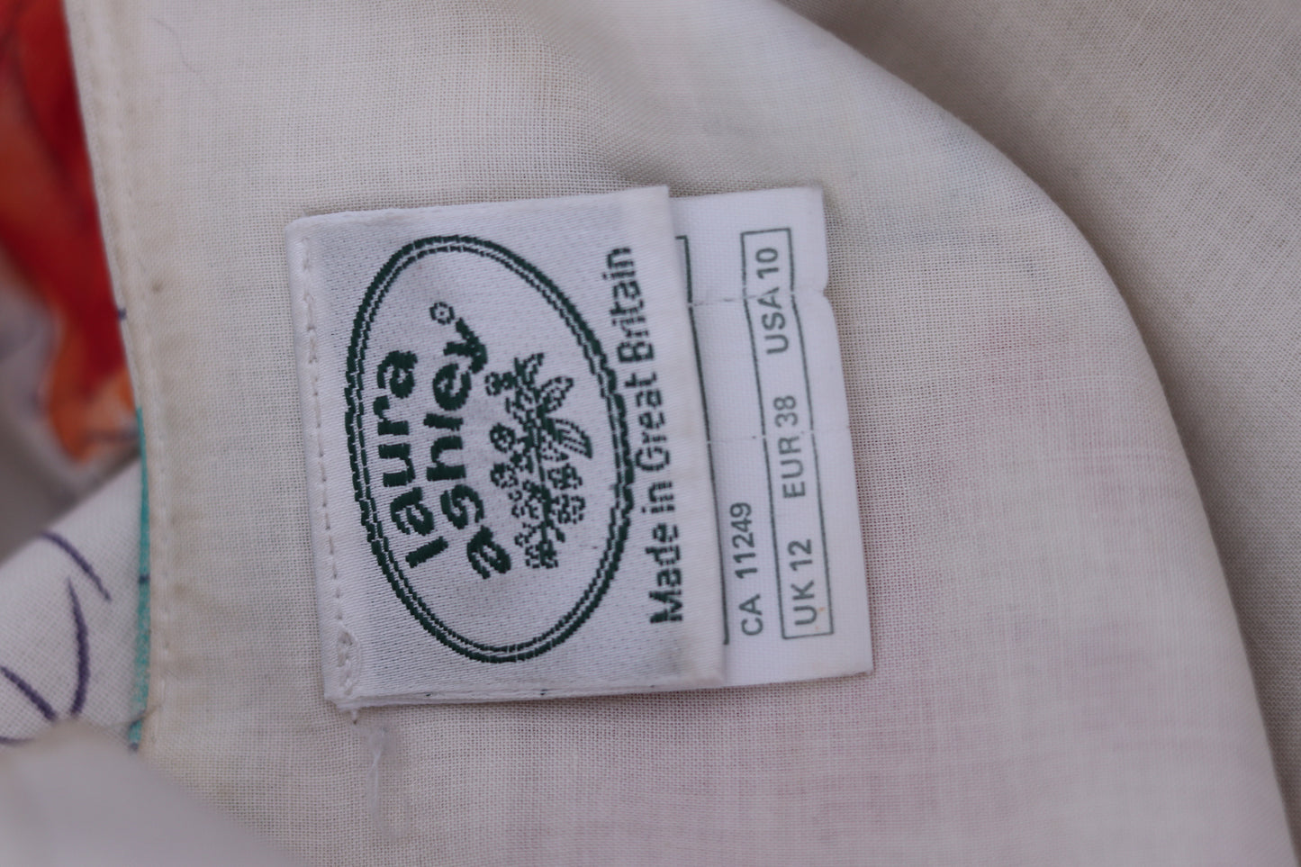 Laura Ashley robe à motifs