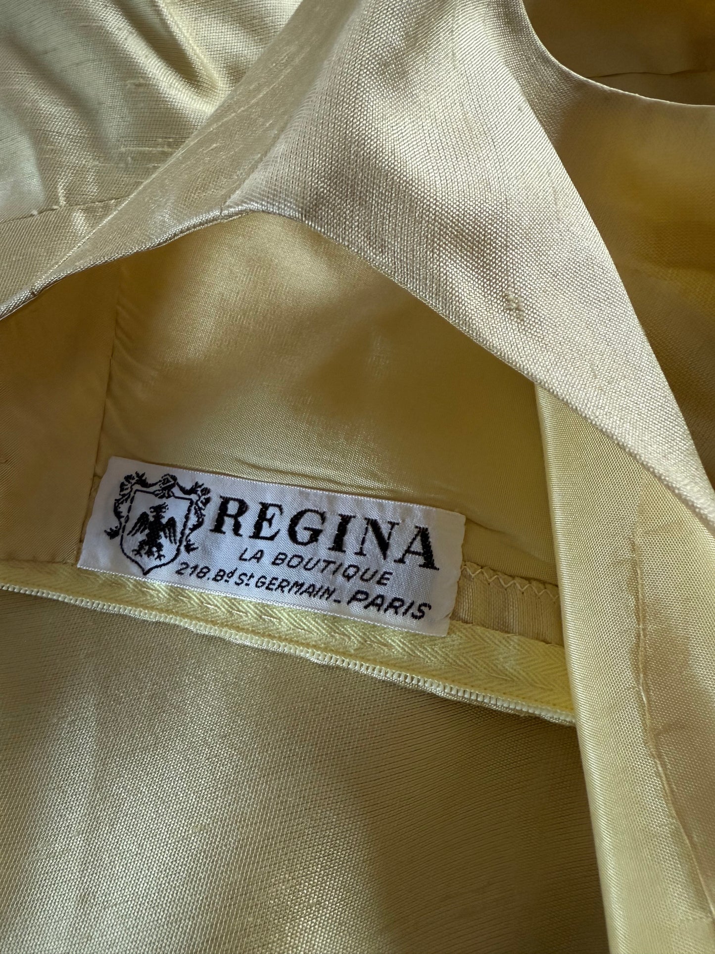 Régina robe années 1960