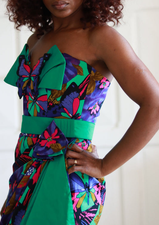 RUNWAY robe bustier