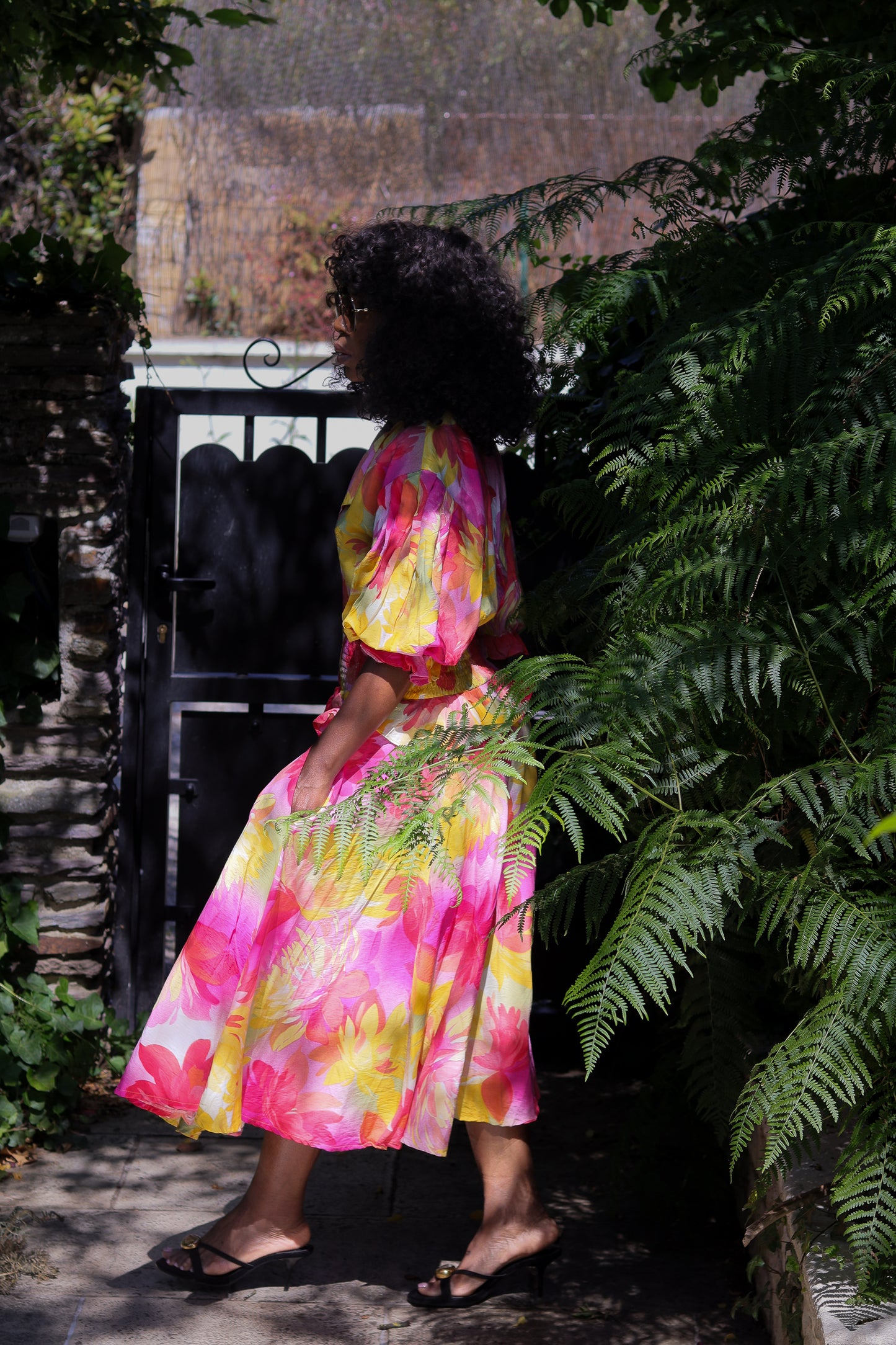 Violetta robe tropical