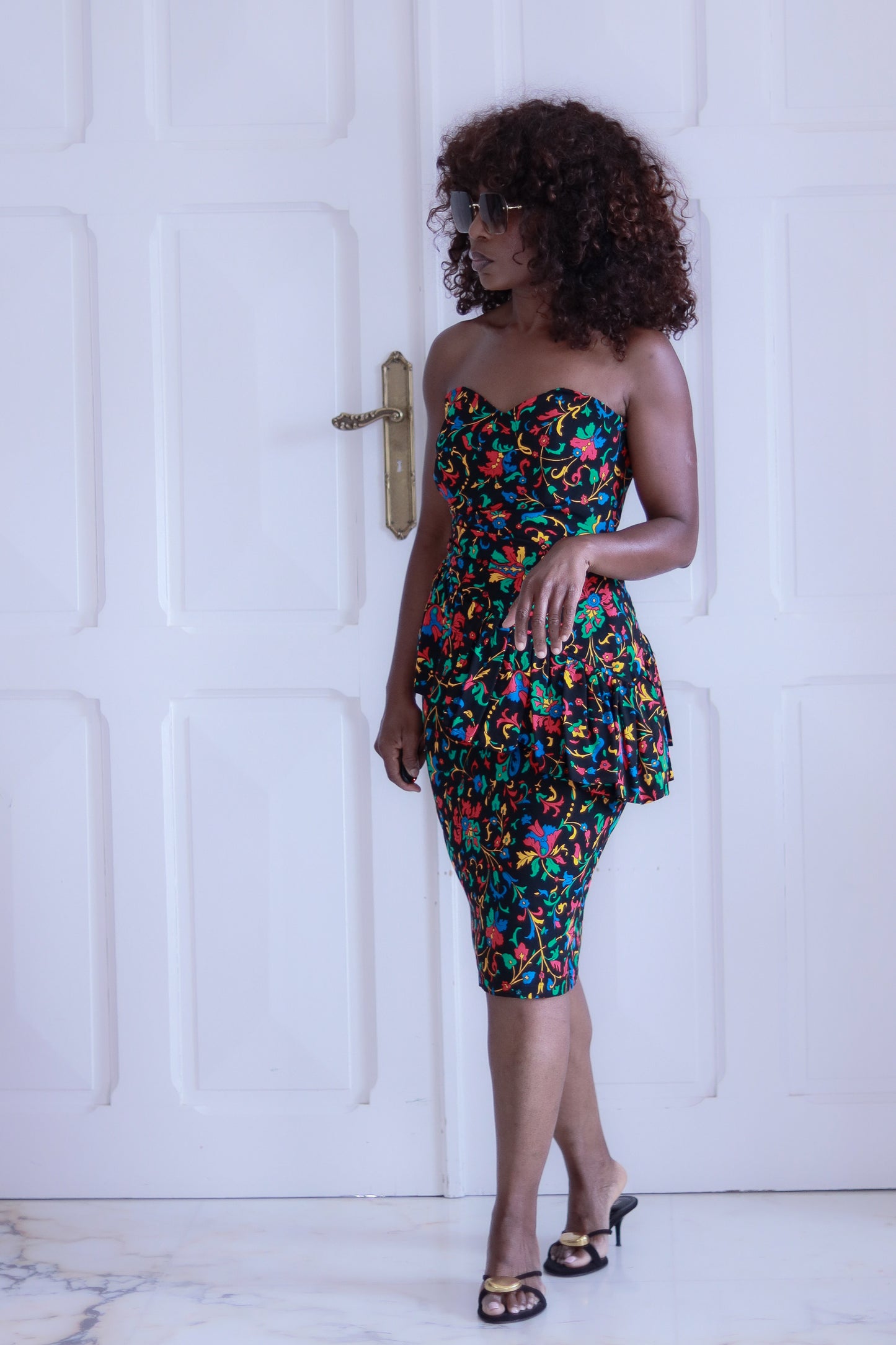 Robe bustier vintage