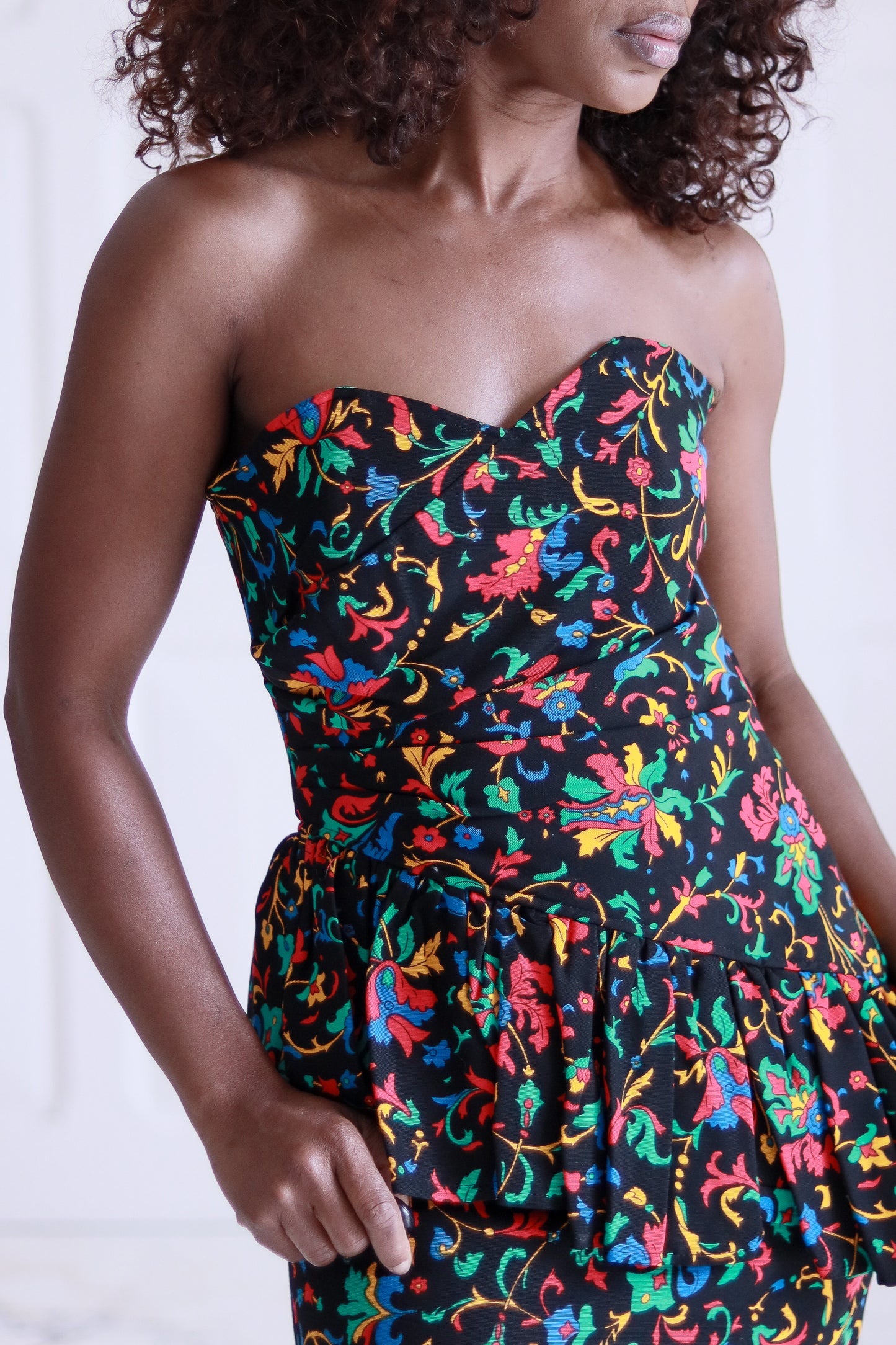 Robe bustier vintage