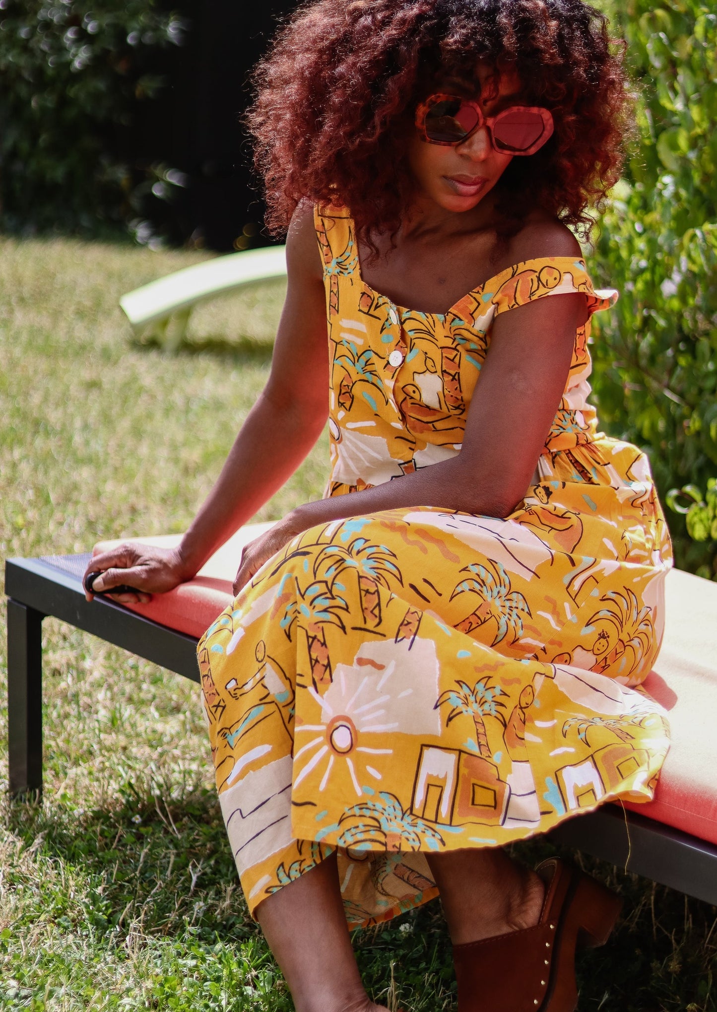 FAIT MAIN robe cubaine
