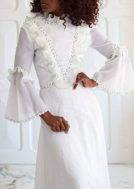 Robe de mariée 1970